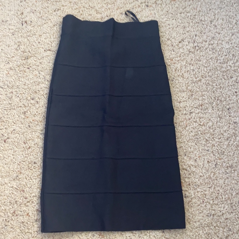 BCBG Maxazria black pencil skirt xxs - Picture 5 of 7